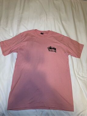 Stussy Archive Chapter Tee Los Angeles Pink Size Medium New Cut Tag
